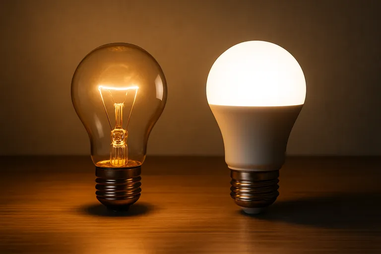 Waarom overstappen van een 60 watt gloeilamp naar LED