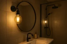 Zo creëer je veilige, sfeervolle badkamerverlichting met de tijdloze charme van de gloeilamp