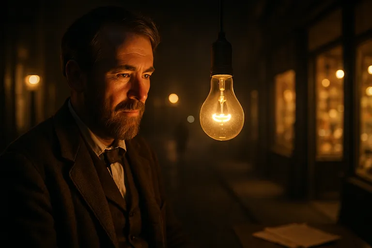 De impact van edisons gloeilamp