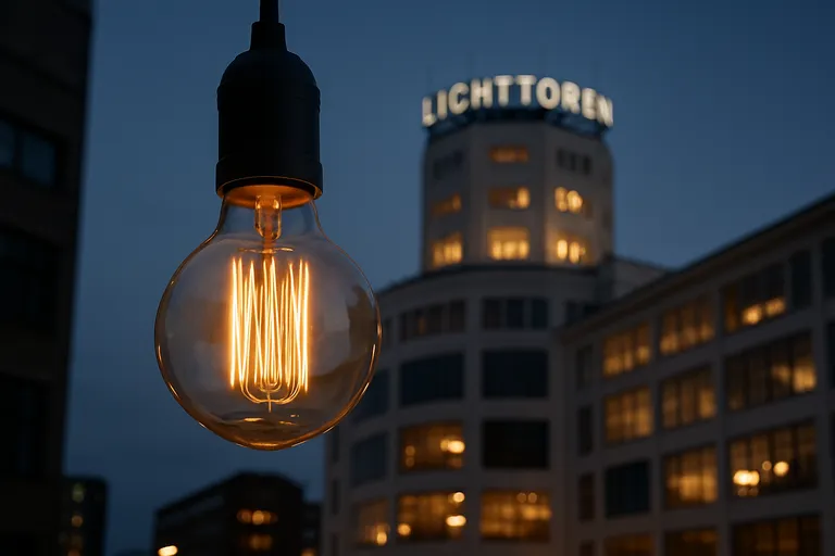 Gloeilamp en eindhoven: stad van het licht