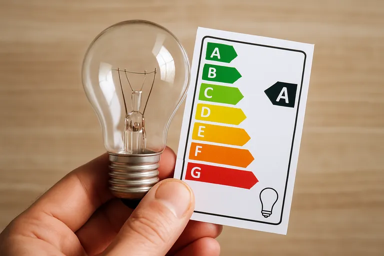 Gloeilamp energielabel uitgelegd