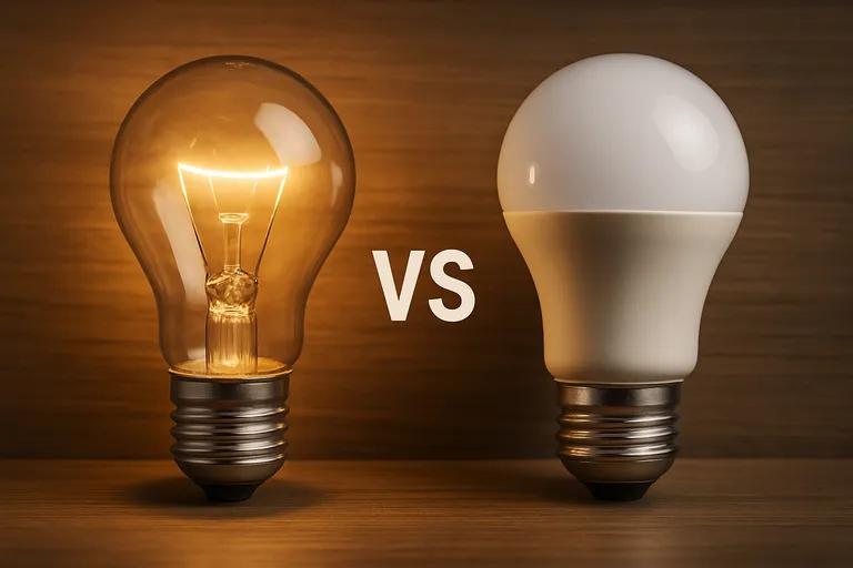 Gloeilamp VS ledlamp: de belangrijkste verschillen