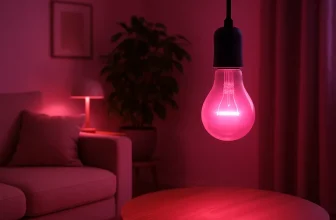 Laat je interieur stralen met roze verlichting en een sfeervolle peerlamp