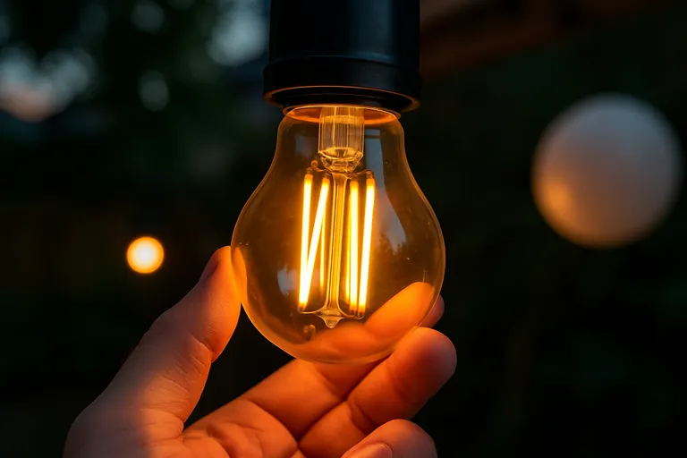 Meer sfeer en minder verbruik met een LED gloeilamp met grote fitting