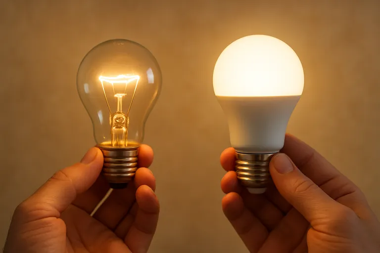 Van gloeilamp naar LED: zo kies je het juiste wattequivalent met dezelfde helderheid