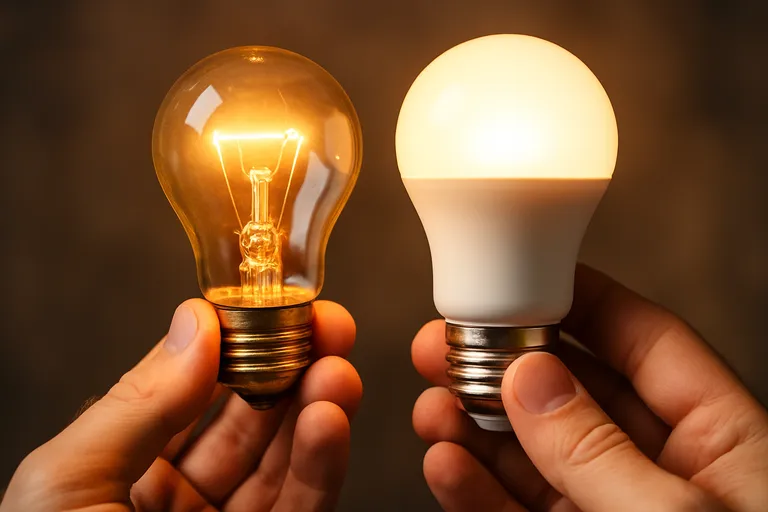 Waarom je een 60W gloeilamp vervangt door LED