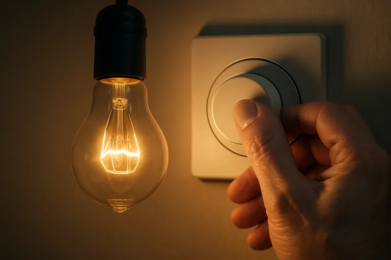 Wat is een dimbare gloeilamp