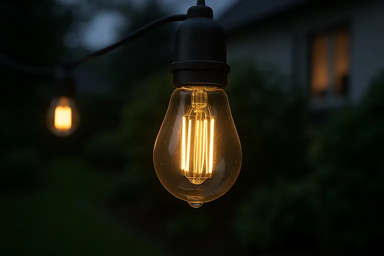 Wat is een LED gloeilamp voor buiten